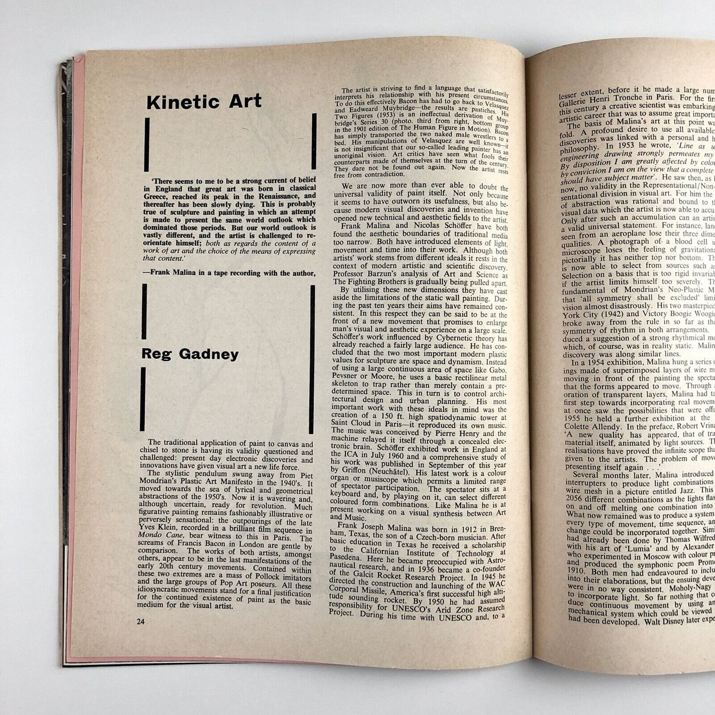 GRANTA – Modern Art Issue | Volume 68, Number 1231 | 30th November 1963