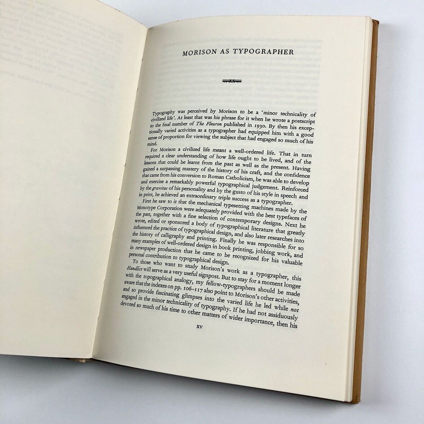 The Writings of Stanley Morison | Brooke Crutchley and John Dreyfus, 1976