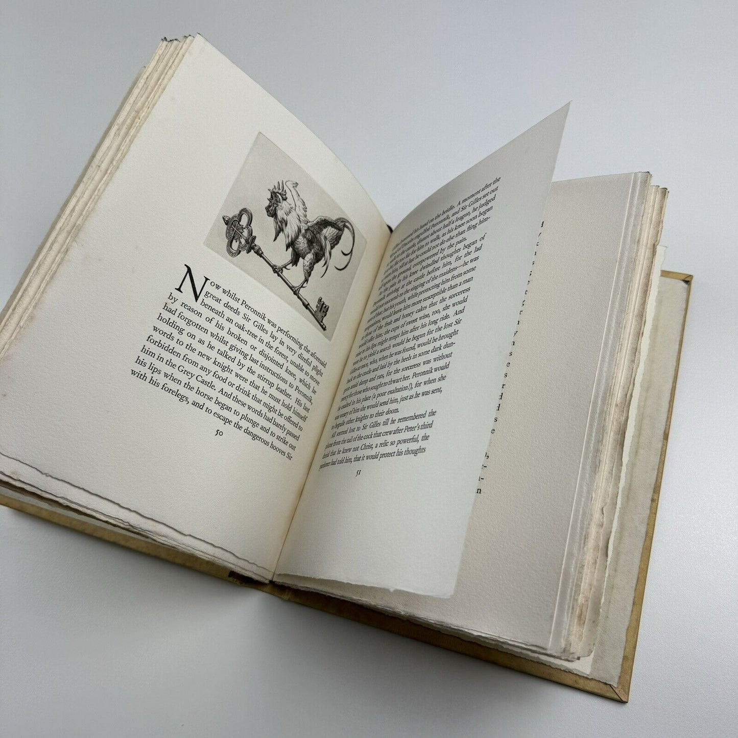 Peronnik the Fool by George Moore | Engravings by Stephen Gooden | George G. Harrap, 1933 | Signed limited edition