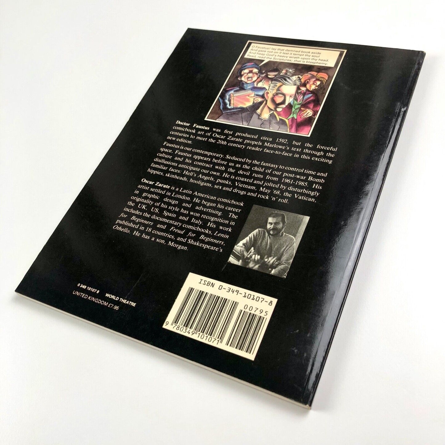 Dr Faustus illustrated by Oscar Zarate | Marlowe | Abacus / Sphere, 1986