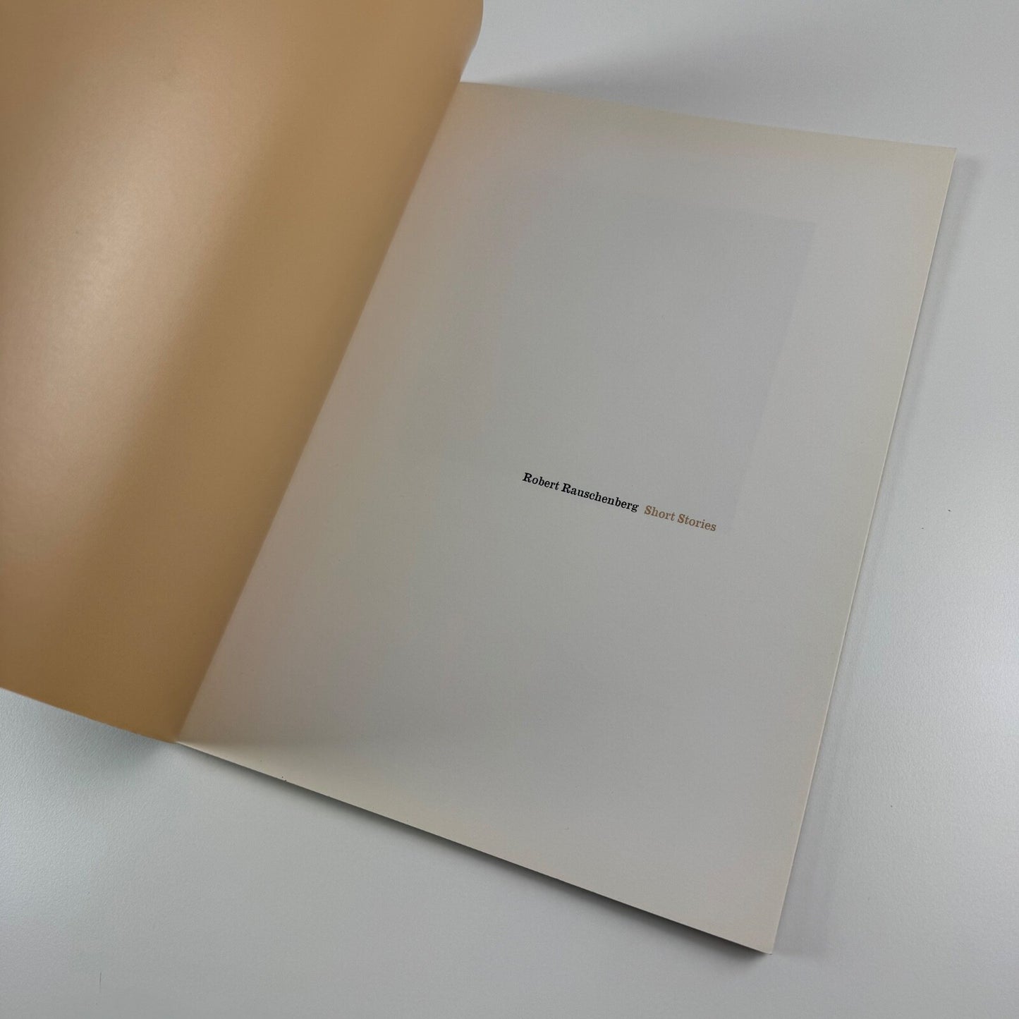 Robert Rauschenberg. Short Stories | Waddington Galleries, 2002
