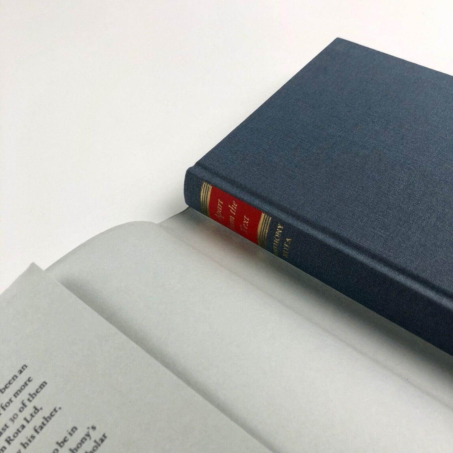 Apart from the Text by Anthony Rota | Oak Knoll Press, 1998