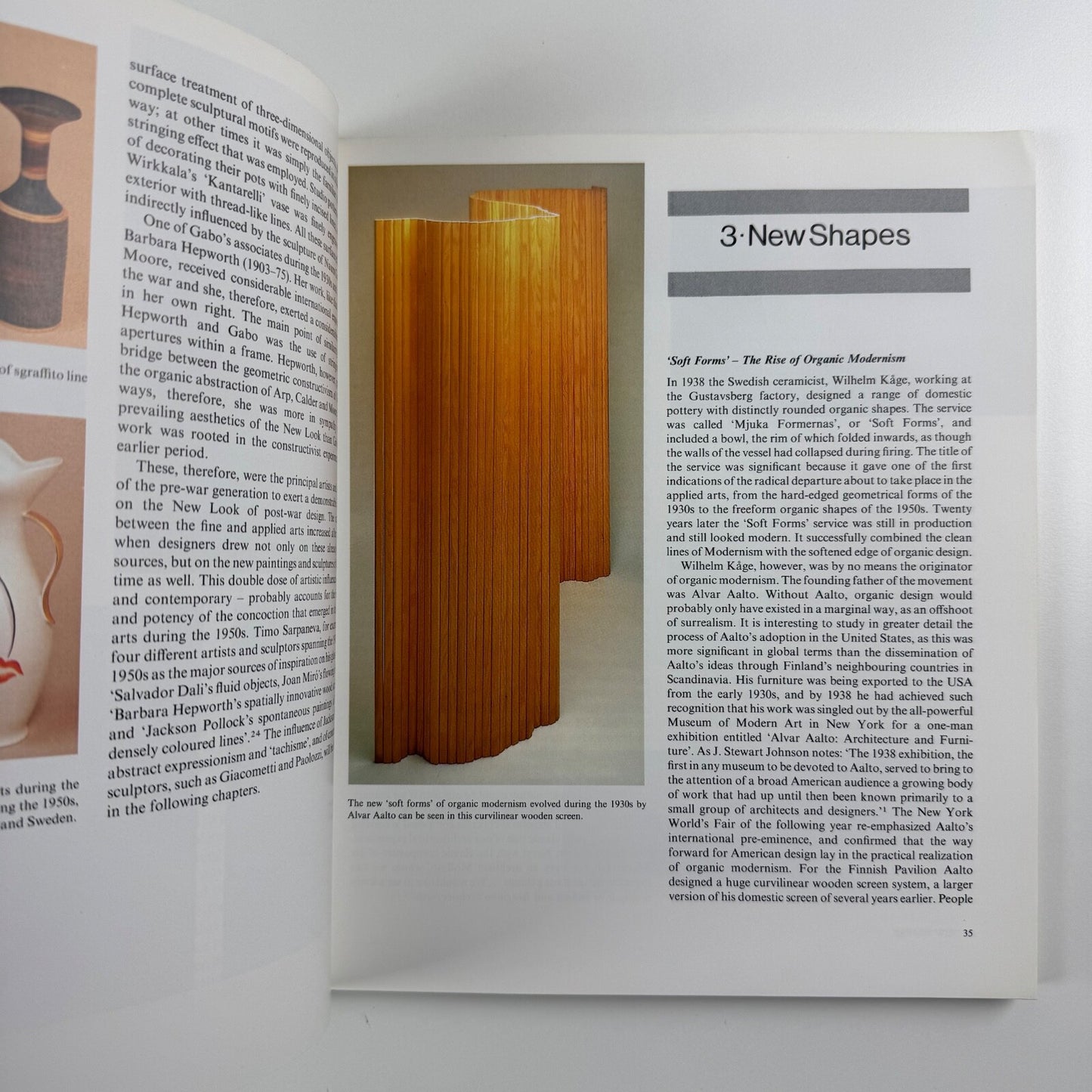 The New Look. Design in the Fifties by Lesley Jackson gallery guide and book