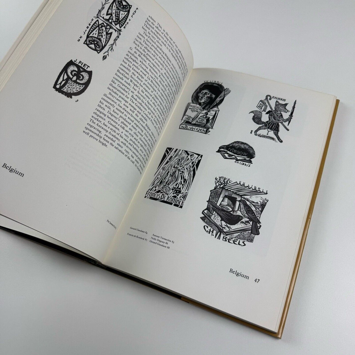 Engraved Bookplates. European Ex Libris 1950-70 by Mark Severin and Anthony Reid | Private Libraries Association, 1972