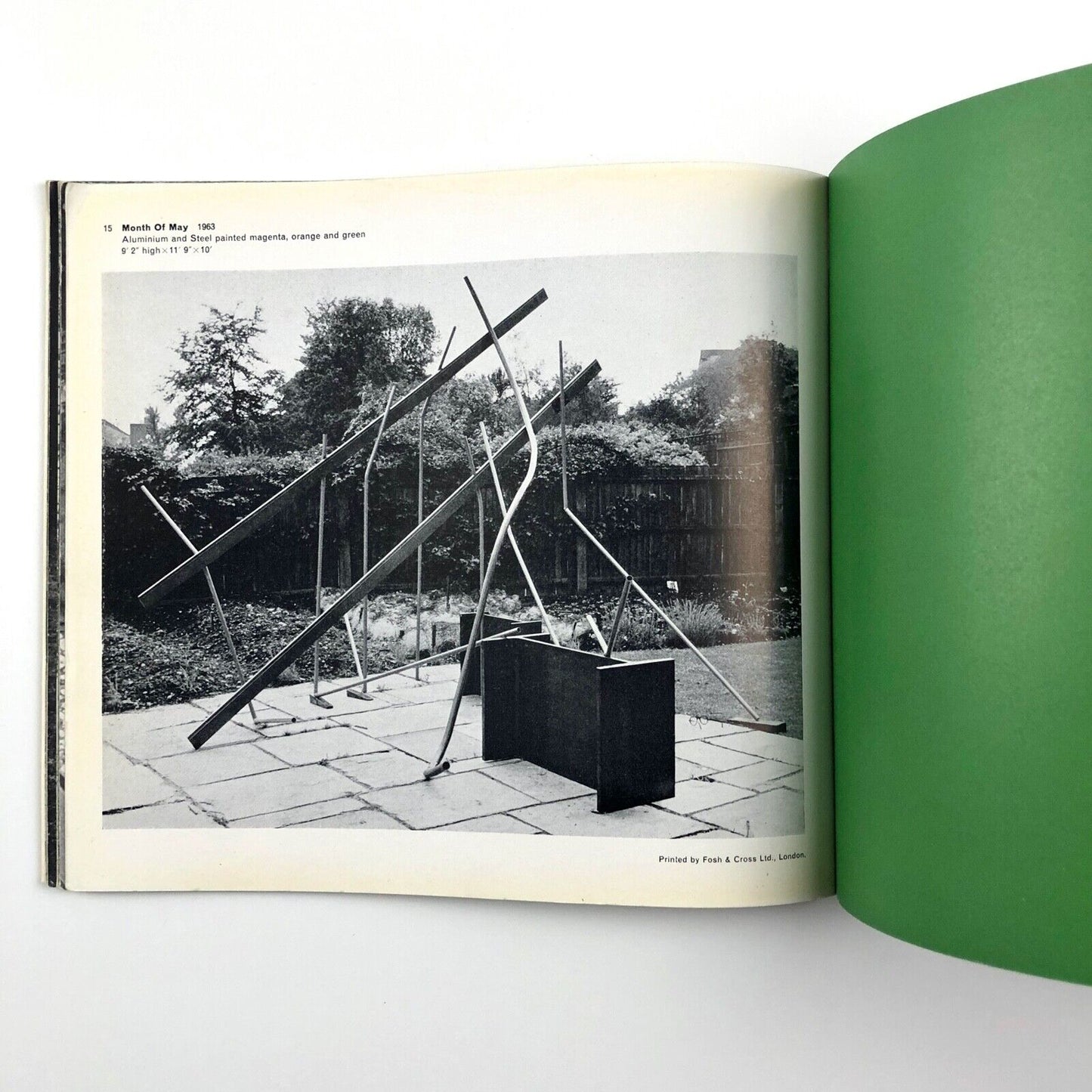 Anthony Caro Sculpture 1960–1963 | Whitechapel Art Gallery catalogue booklet, 1963