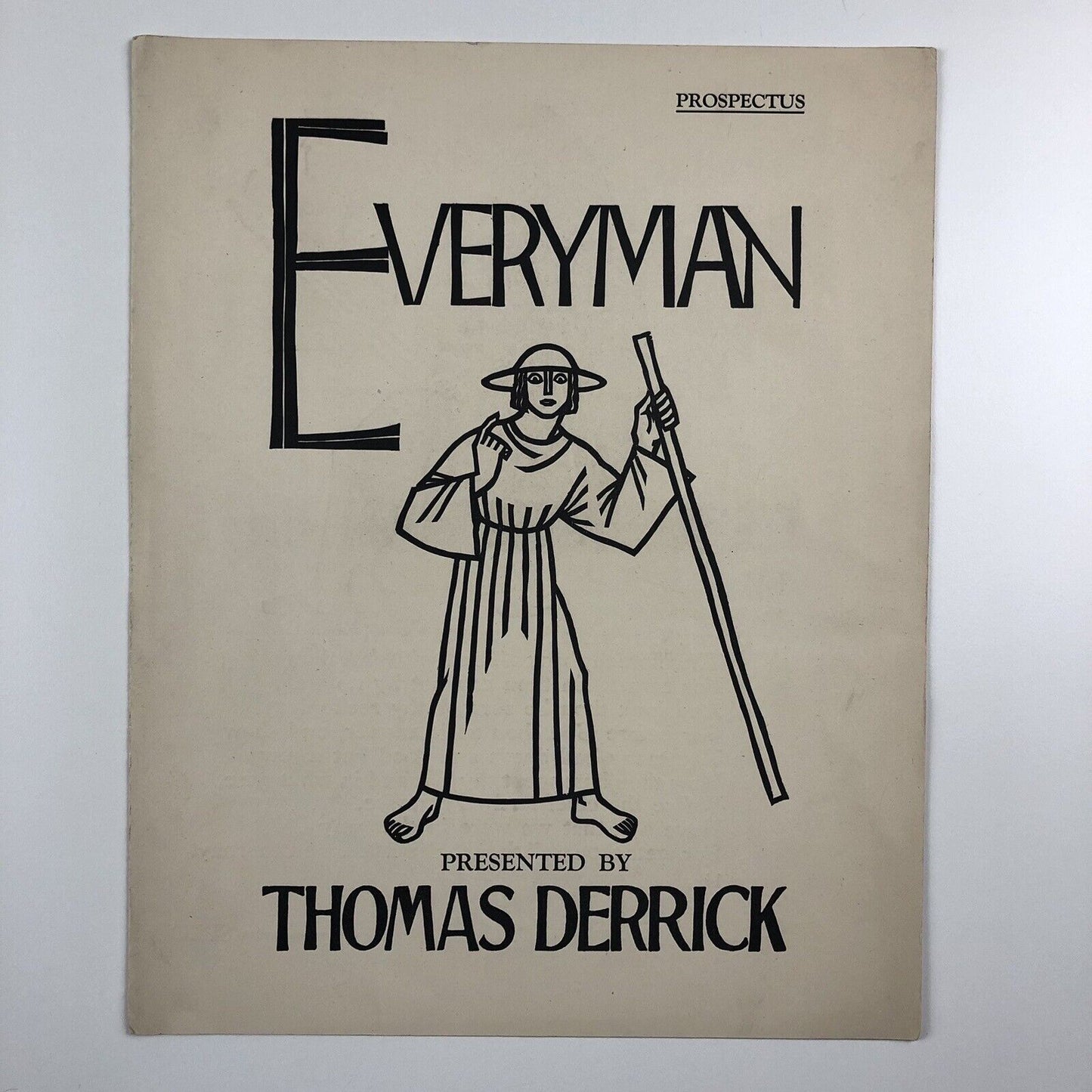 Prospectus – Everyman by Thomas Derrick | The Temple Press, c1930