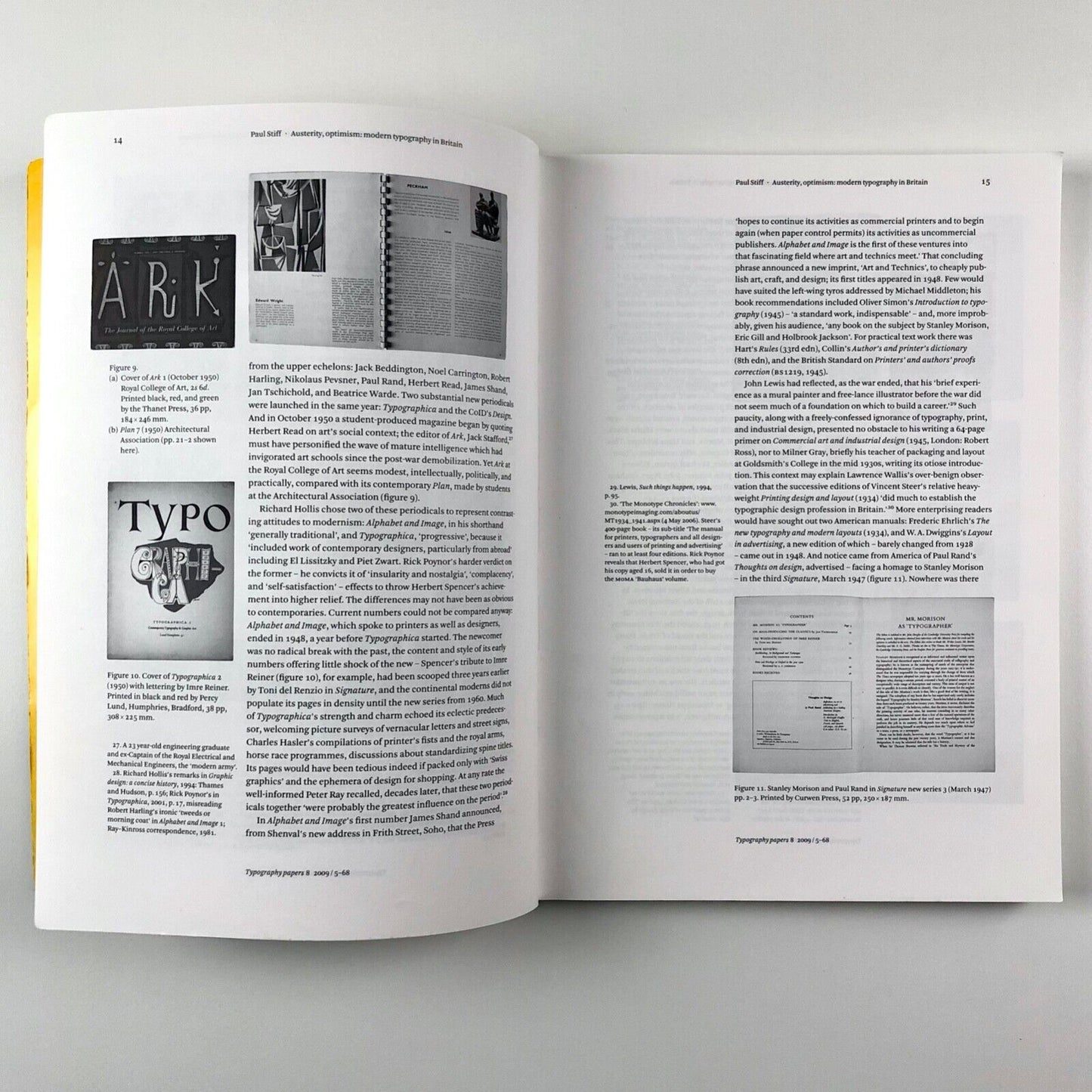 Typography Papers 8: Modern Typography in Britain | University of Reading, 2009