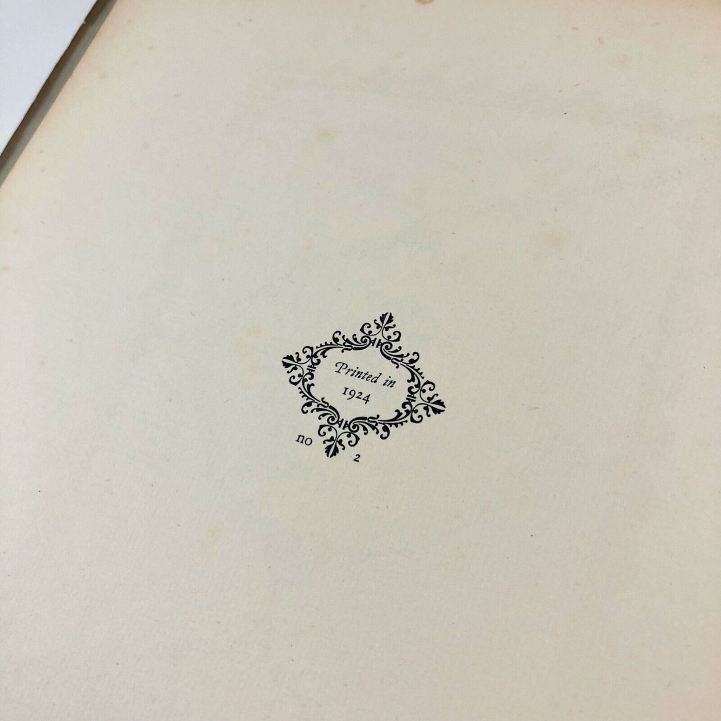 Monotype Flower Decorations type specimen booklet | Lanston Monotype, 1924