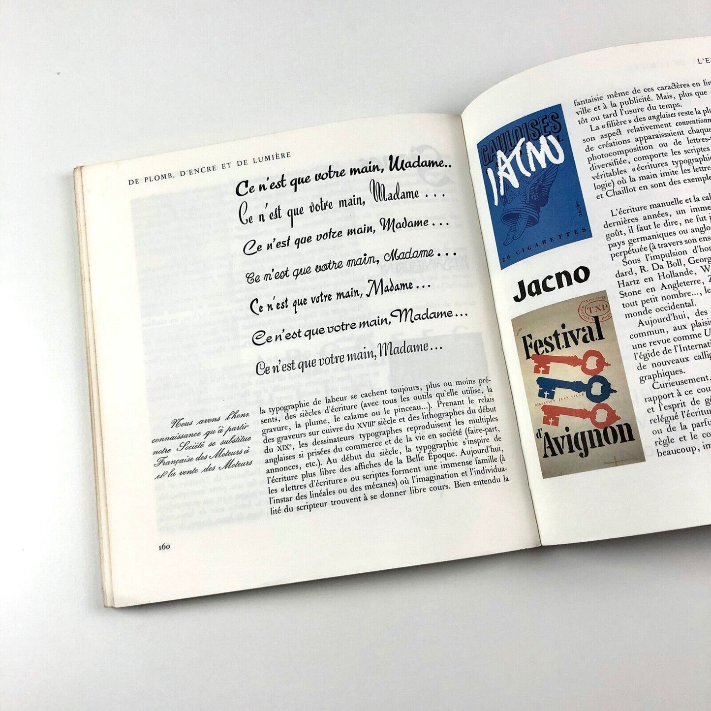 De plomb, d’encre et de lumière | L’esprit des lettres par Remy Peignot. En souvenir d’Albert Gilou | 1982