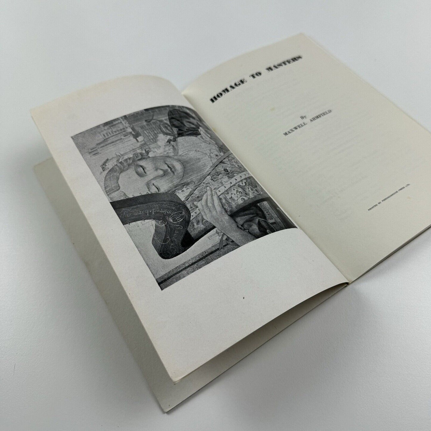 Homage to Masters by Maxwell Armfield | Privately printed, c.1949