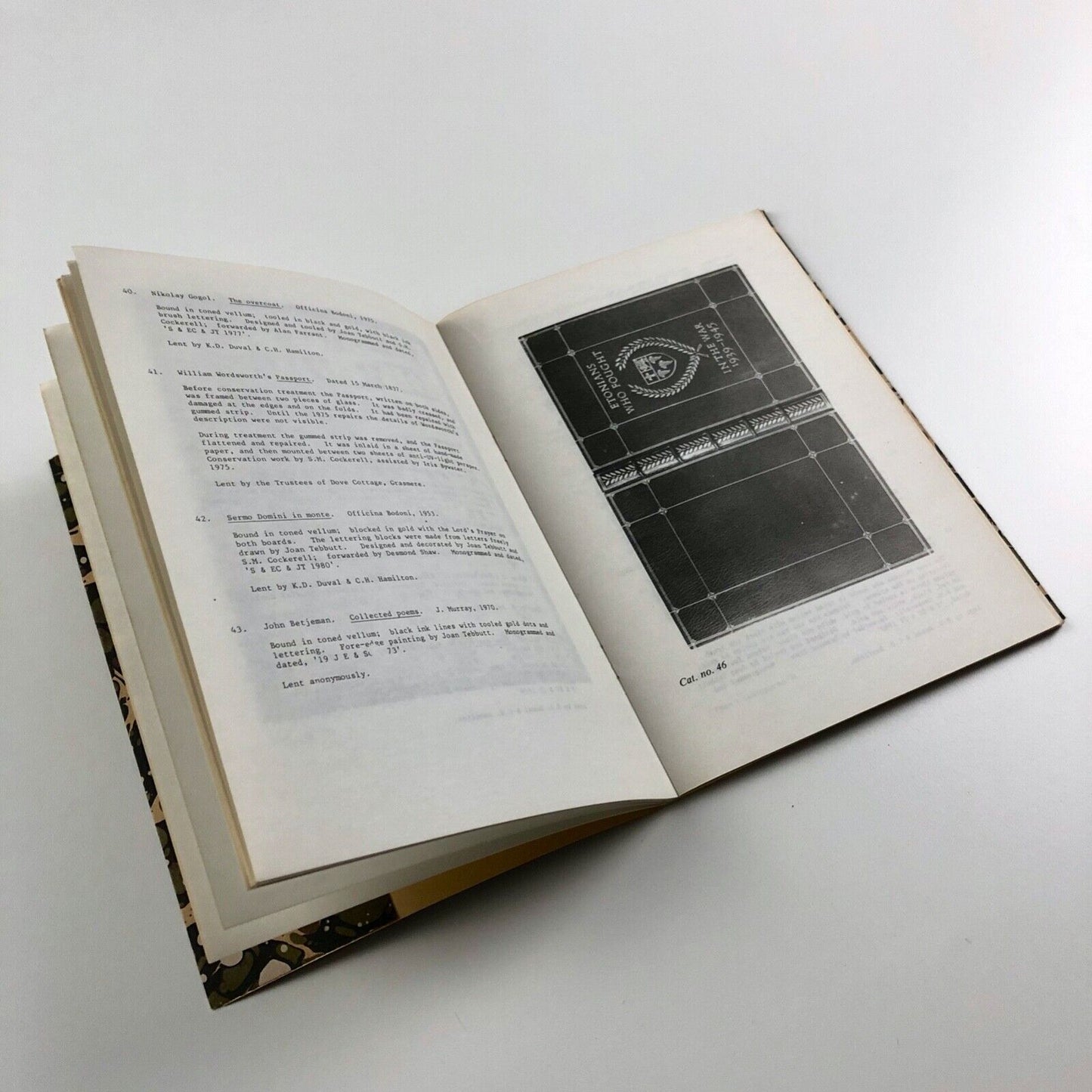 Cockerell Bindings 1894-1980 | Adeane Gallery, Fitzwilliam Museum, 1981