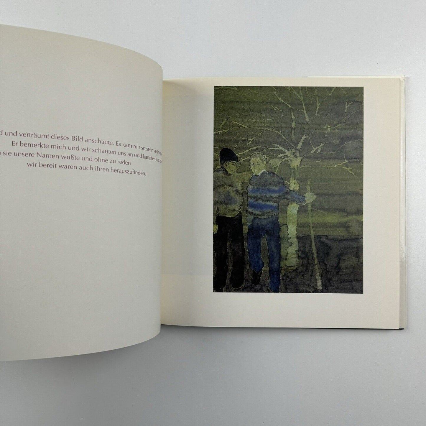 Sie suchen uns. Eine Geschichte von Armin Krämer zu Bildern von Kai Althoff | Galerie Neu, Berlin, 2001