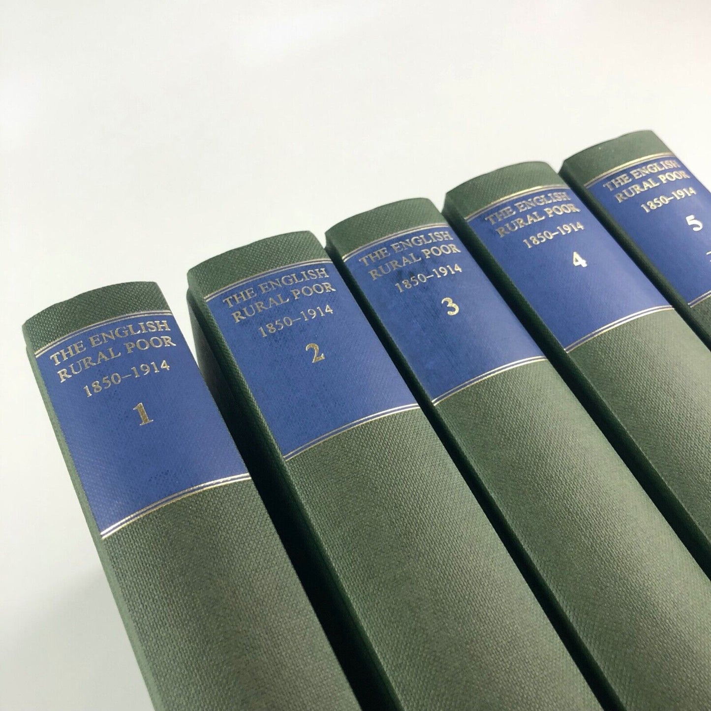 The English Rural Poor 1850-1914, edited by Mark Freeman | Pickering & Chatto, 2005 | Volumes 1-5