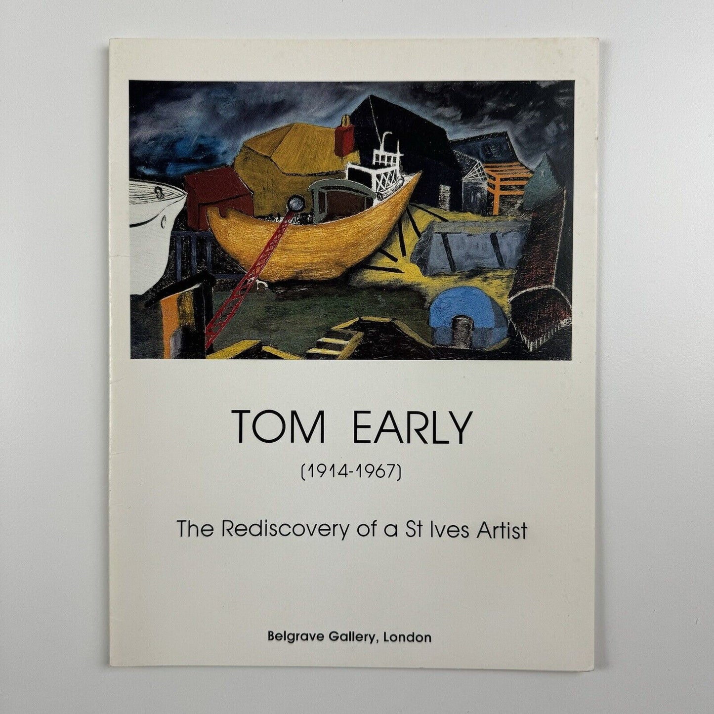 Tom Early (1914-1967) – folded exhibition card | The Rediscovery of a St Ives Artist | Belgrave Gallery, 1994