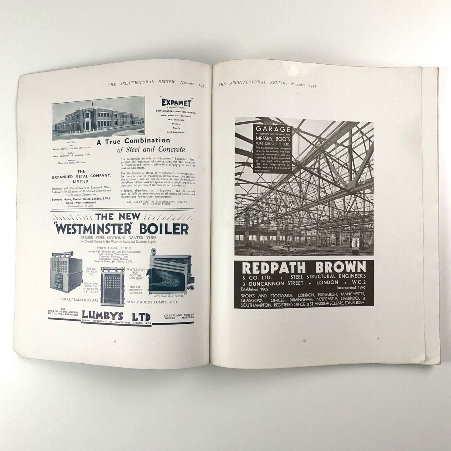 The Architectural Review | 'Electricity' issue | November 1933, LXXIV No. 444