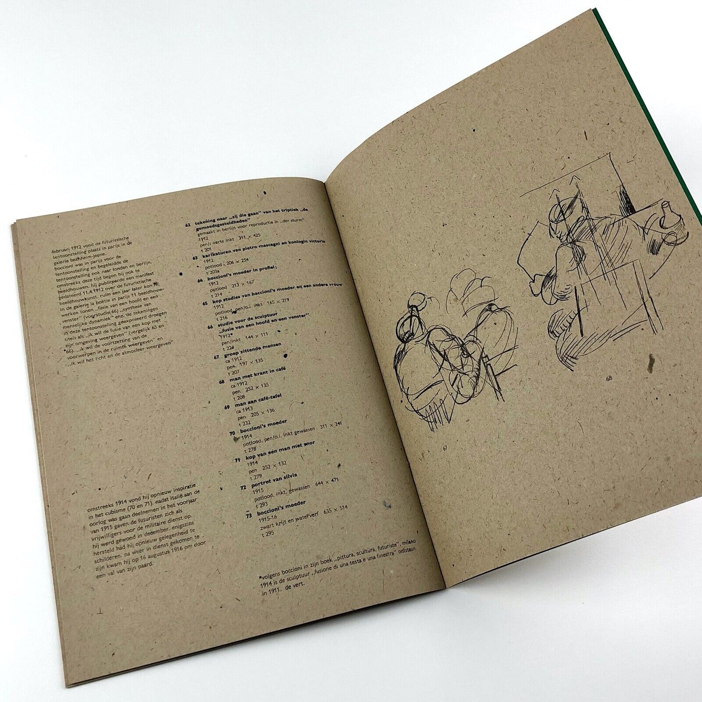 Umberto Boccioni | Stedelijk Museum exhibition catalogue, 1962 cat.no. 304