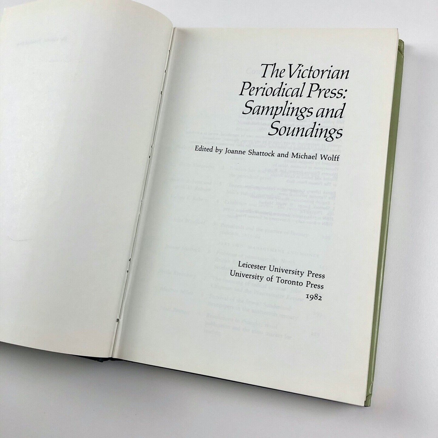The Victorian Periodical Press: Samplings and Soundings | Shattock & Wolff, 1982