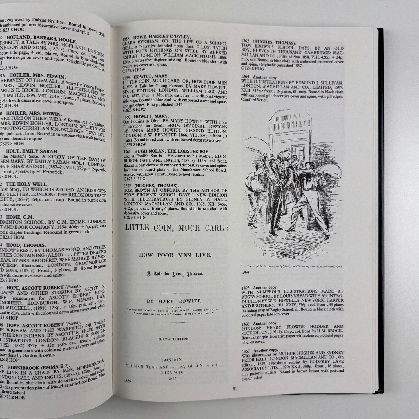 Manchester Polytechnic Library of Children’s Books 1840-1939 ‘From Morality to Adventure’ by W.H. Shercliff | Manchester Polytechnic Library, 1988