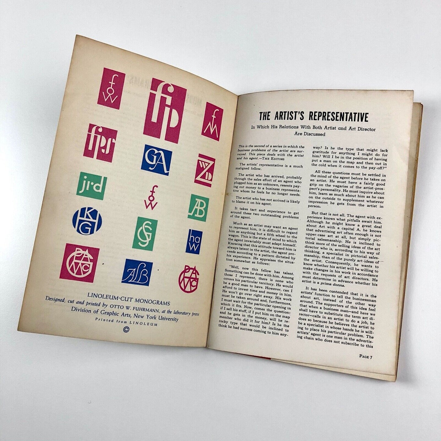 PM - An Intimate Journal for Art Directors, July 1937, Vol III, No 2 | Buk Ulreich