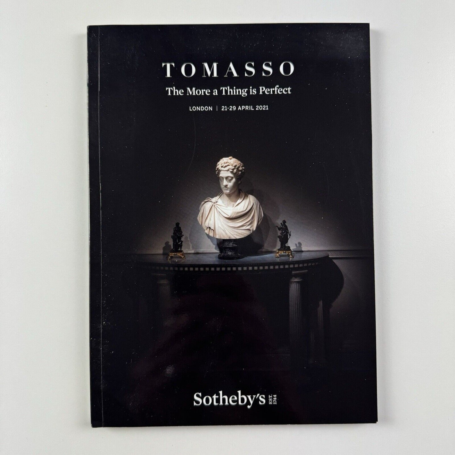 Tomasso. The More a Thing is Perfect | Sotheby’s sale London 21-29 April 2021