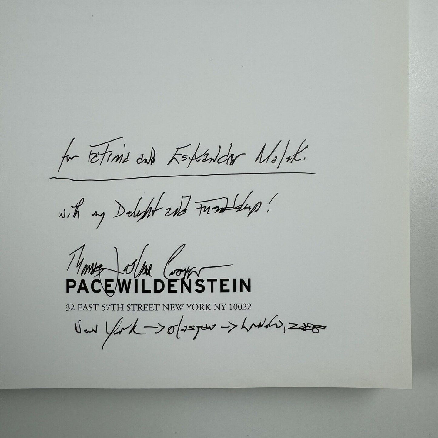 Eye of the Water. Ojo de Agua – Thomas Joshua Cooper | PaceWildenstein, 2007 | Signed copy