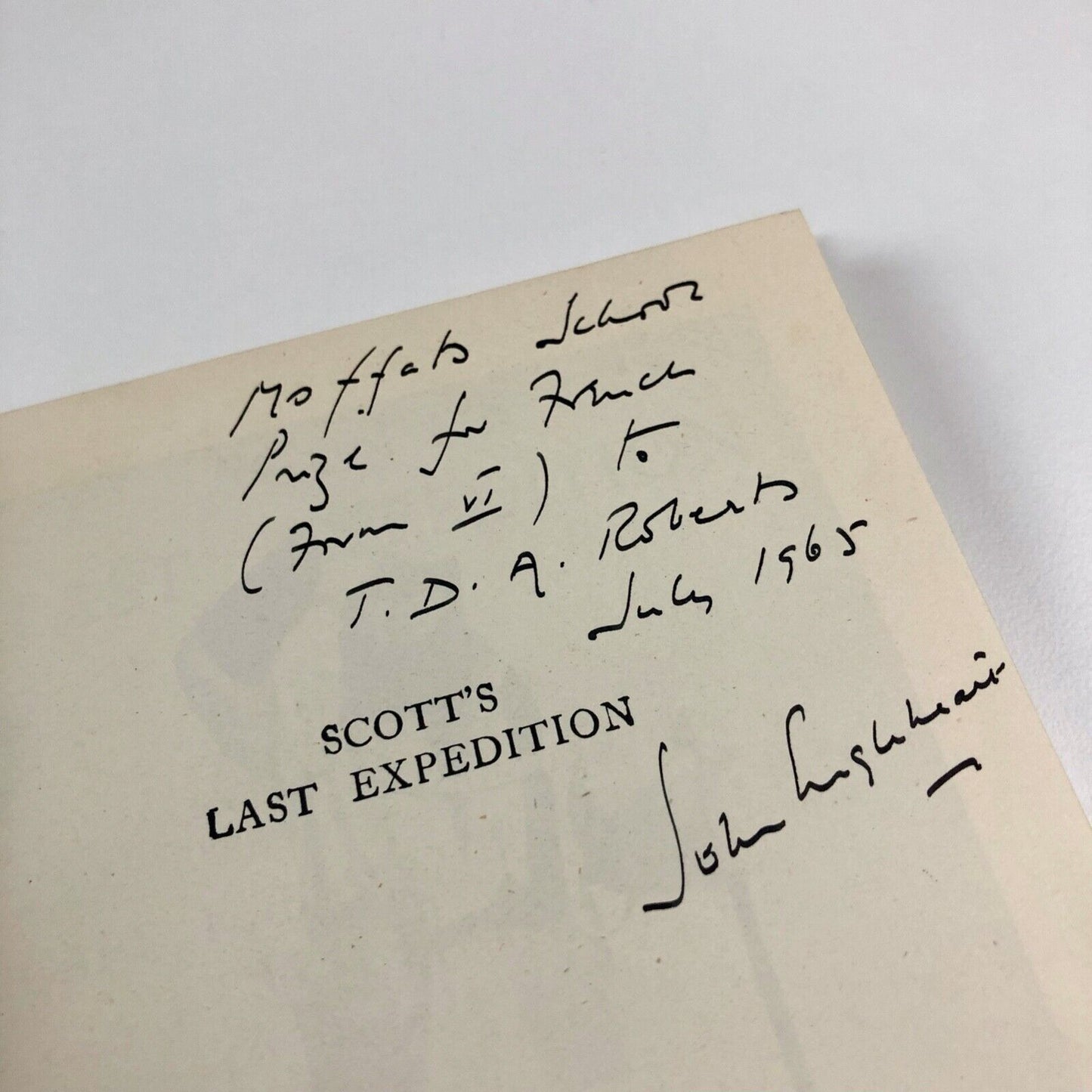 Scott’s Last Expedition. Extracts from the Personal Journal of Capt. R.F. Scott | John Murray, 1952