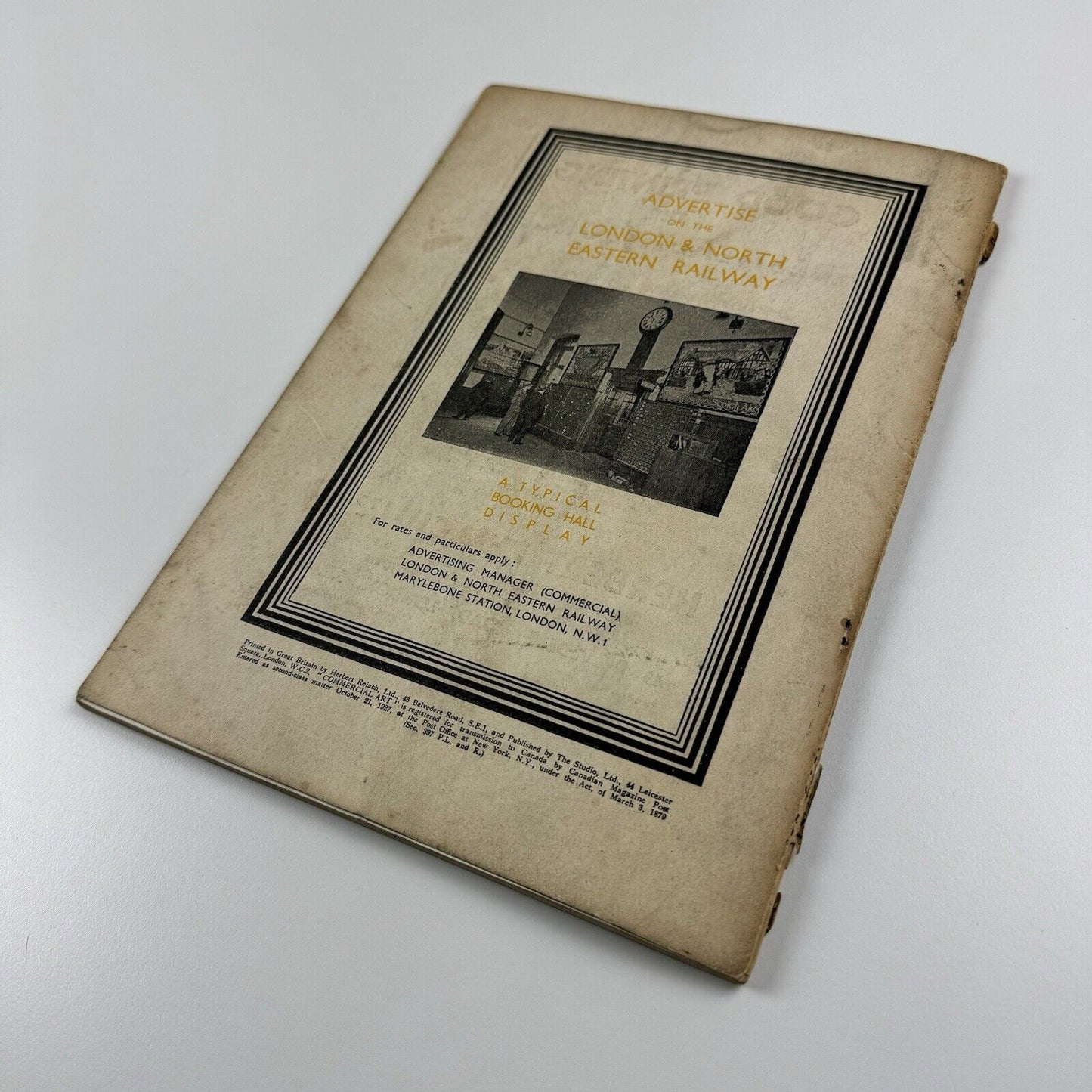 Commercial Art – The Advertisers Magazine | August 1930, No 50 | John Mainsbridge