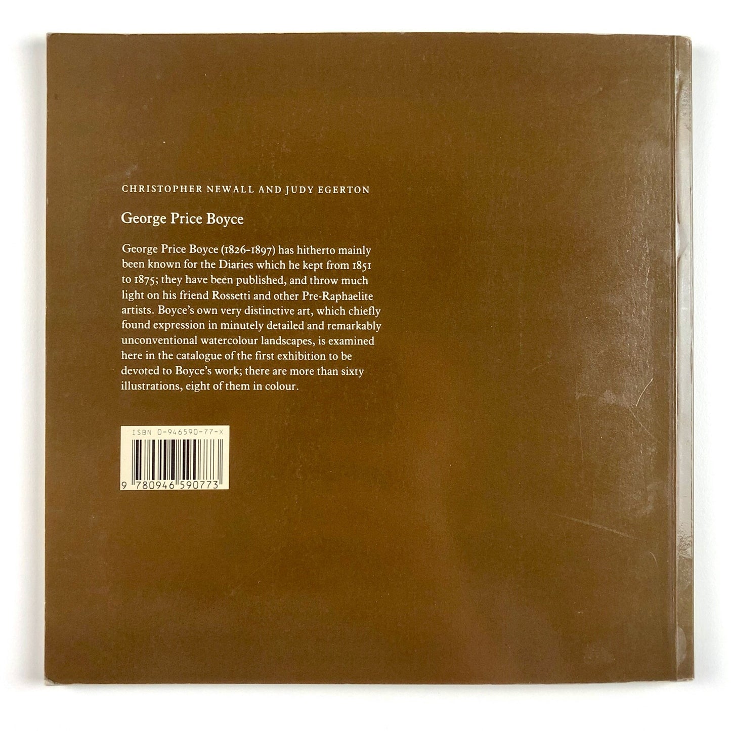 George Price Boyce exhibition catalogue | Newall/Egerton | The Tate Gallery 1987