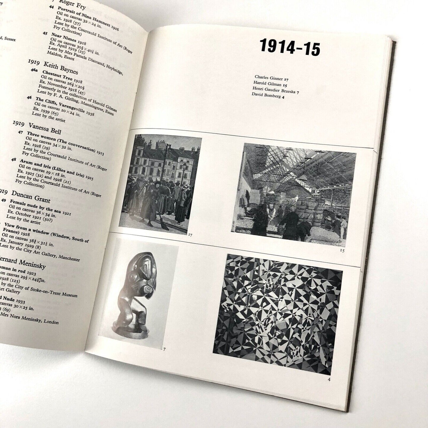 London Group 1914-1964 – Fifty Years of British Art | Tate Gallery catalogue booklet, 1964