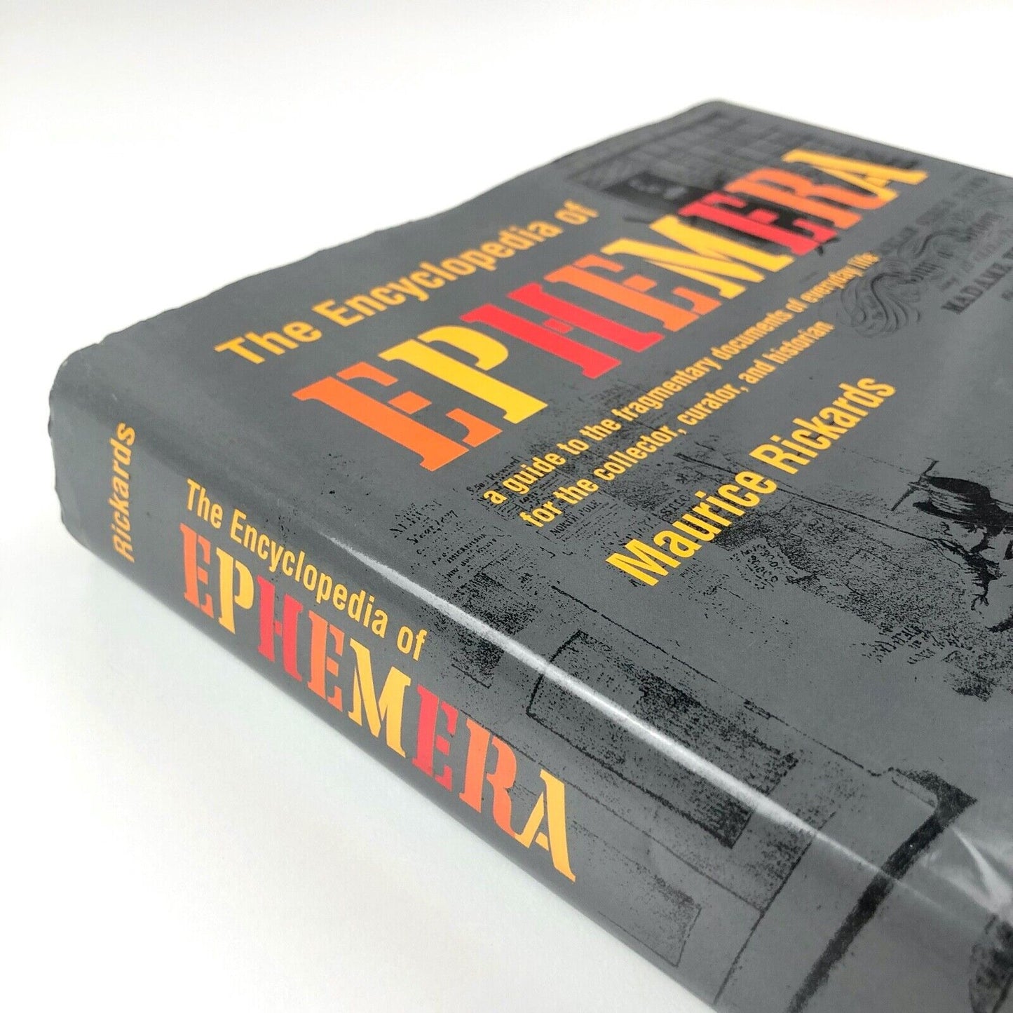 The Encyclopedia of Ephemera | Maurice Rickards / Michael Twyman, 2000