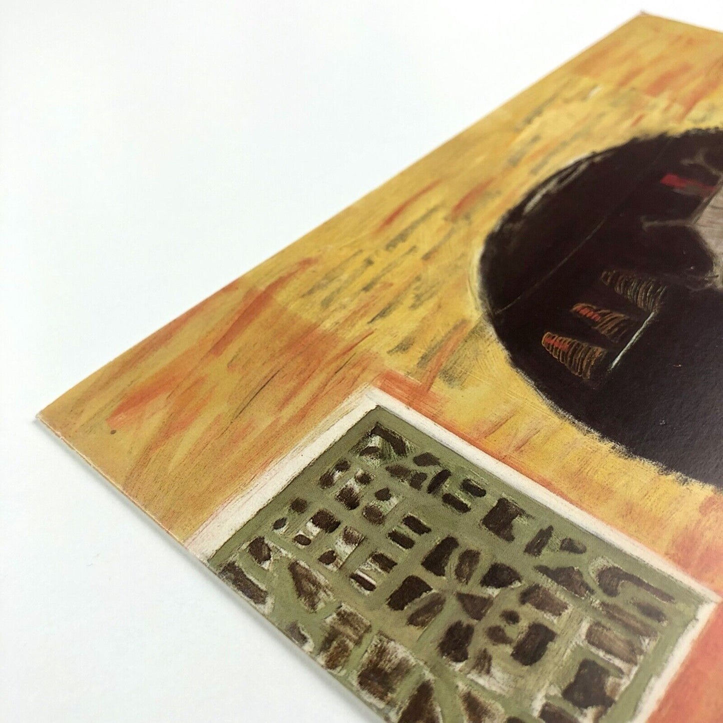 Folding card for Elizabeth Blackadder | Mercury Gallery, 1991