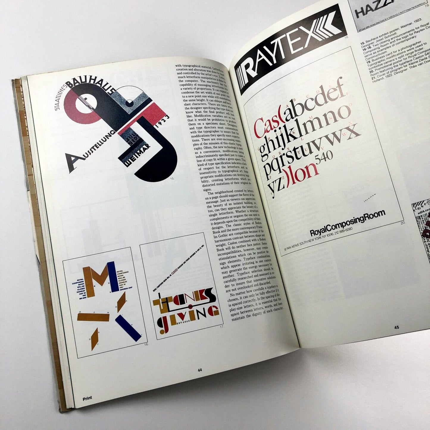 Print: America's Graphic Design Magazine – November-December 1986 XL:VI