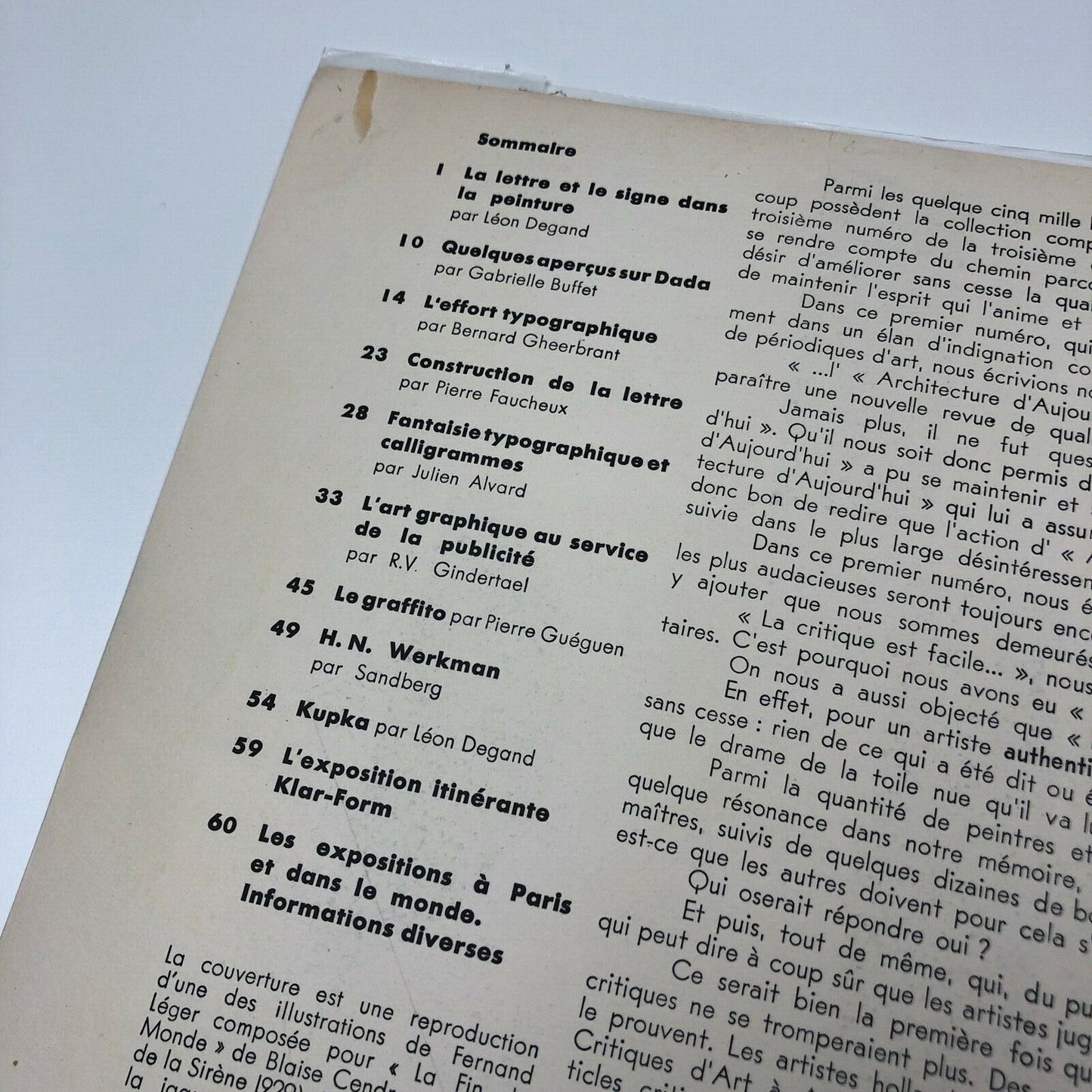 Art D’Aujourd’hui magazine journal Series 3 | No 3-4, February-March 1952
