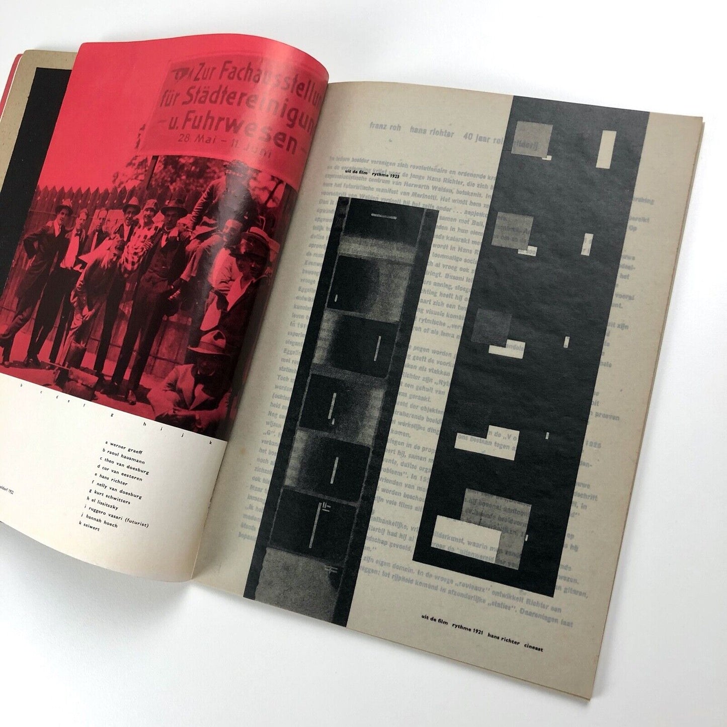 Hans Richter exhibition catalogue | Stedelijk Museum Amsterdam, 1961
