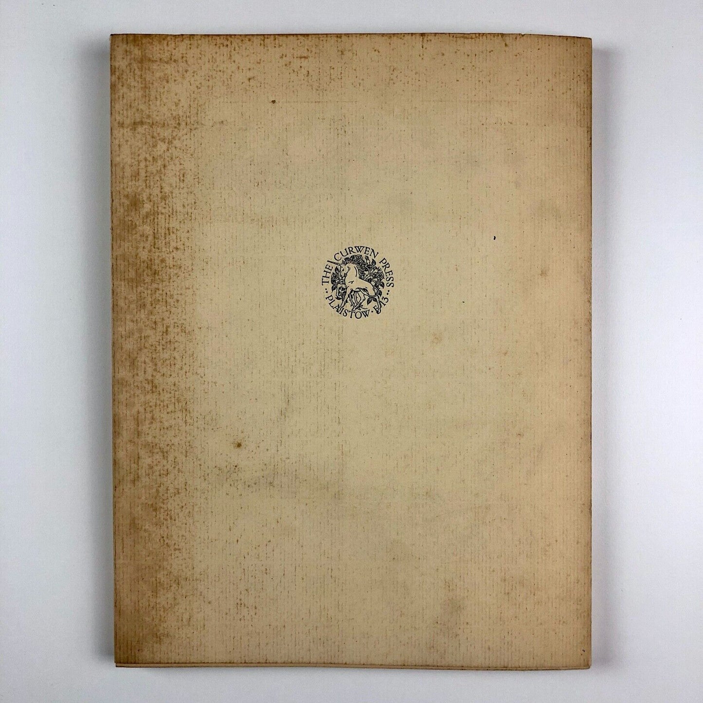 The Imprint: Number One | Wynkn de Worde reprint | Curwen Press, 1972