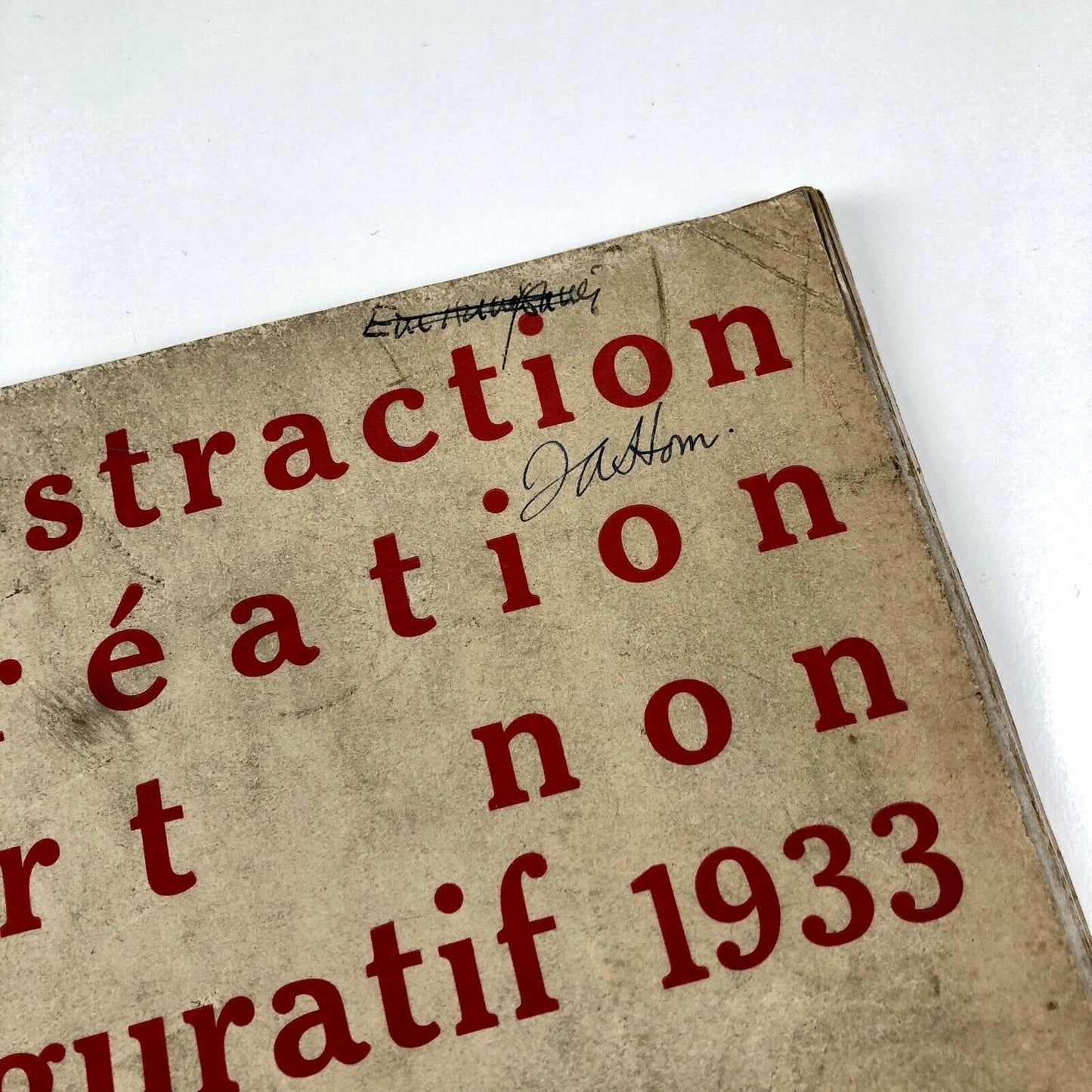 Abstraction Création Art Non Figuratif 1933, Cahier no. 2 | Auguste Herbin