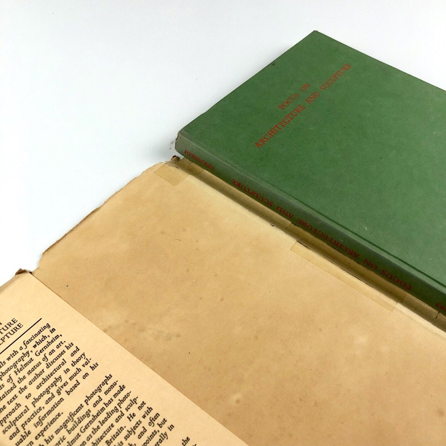 Focus on Architecture and Sculpture | Helmut Gernsheim | The Fountain Press 1949