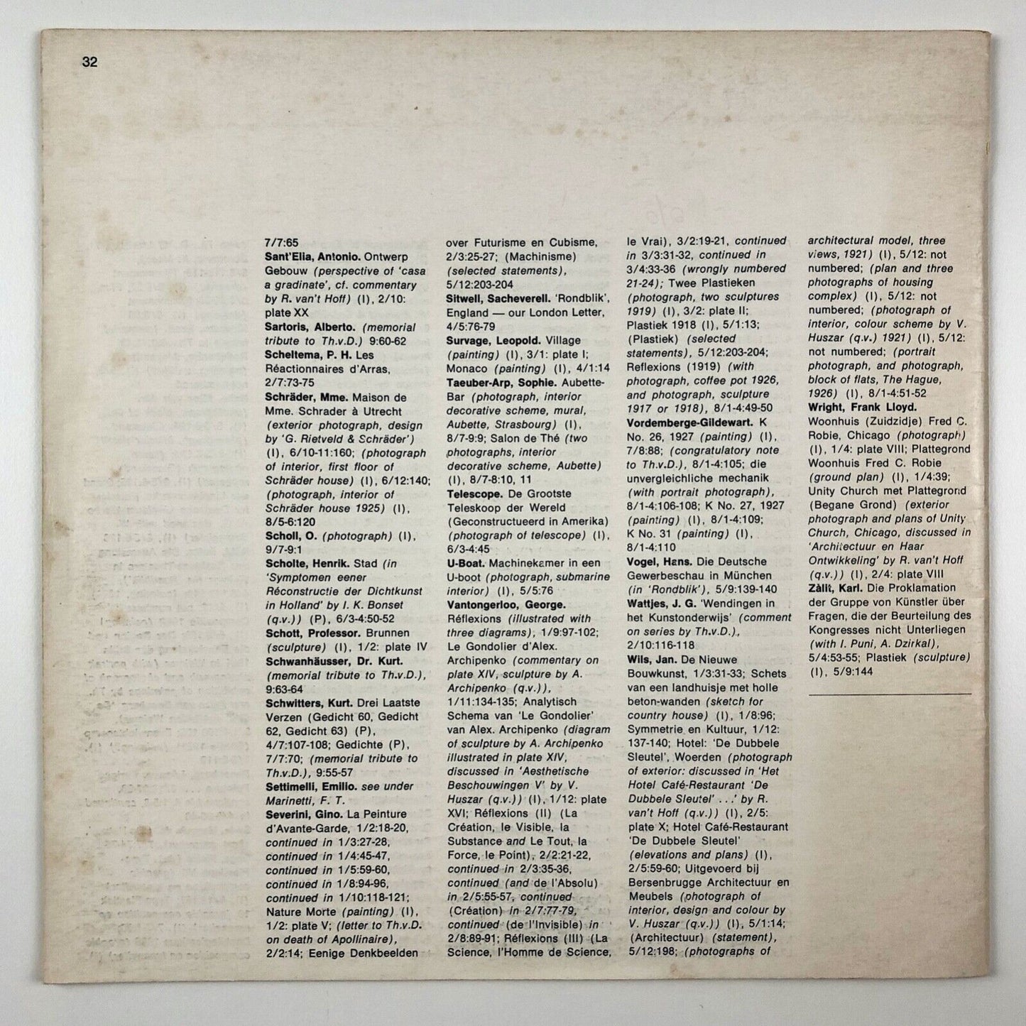 Form No. 7 art magazine | Kinetic Art, Vasarely, De Stijl | March 1968 Steadman