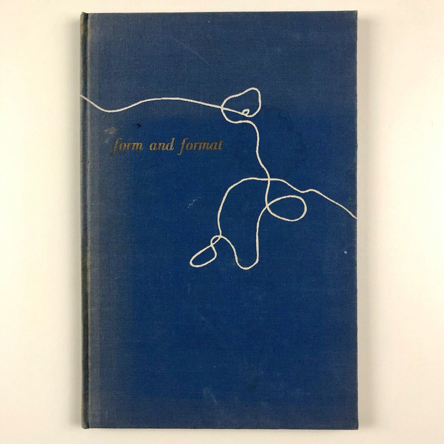 Form and Format. Abstract Design and its Relation to Book Format by John Begg | George McKibbin & Son, 1949 | Inscribed to Vivian Ridler