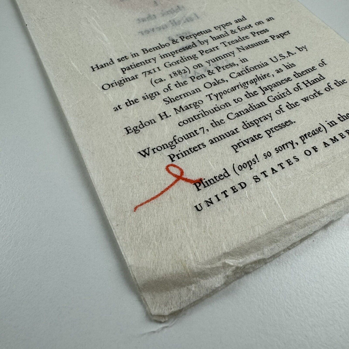 HAIKU.S.A. by Egdon H. Margo | Wroungfount 7, Canadian Guild of Hand Printers | Sherman Oaks