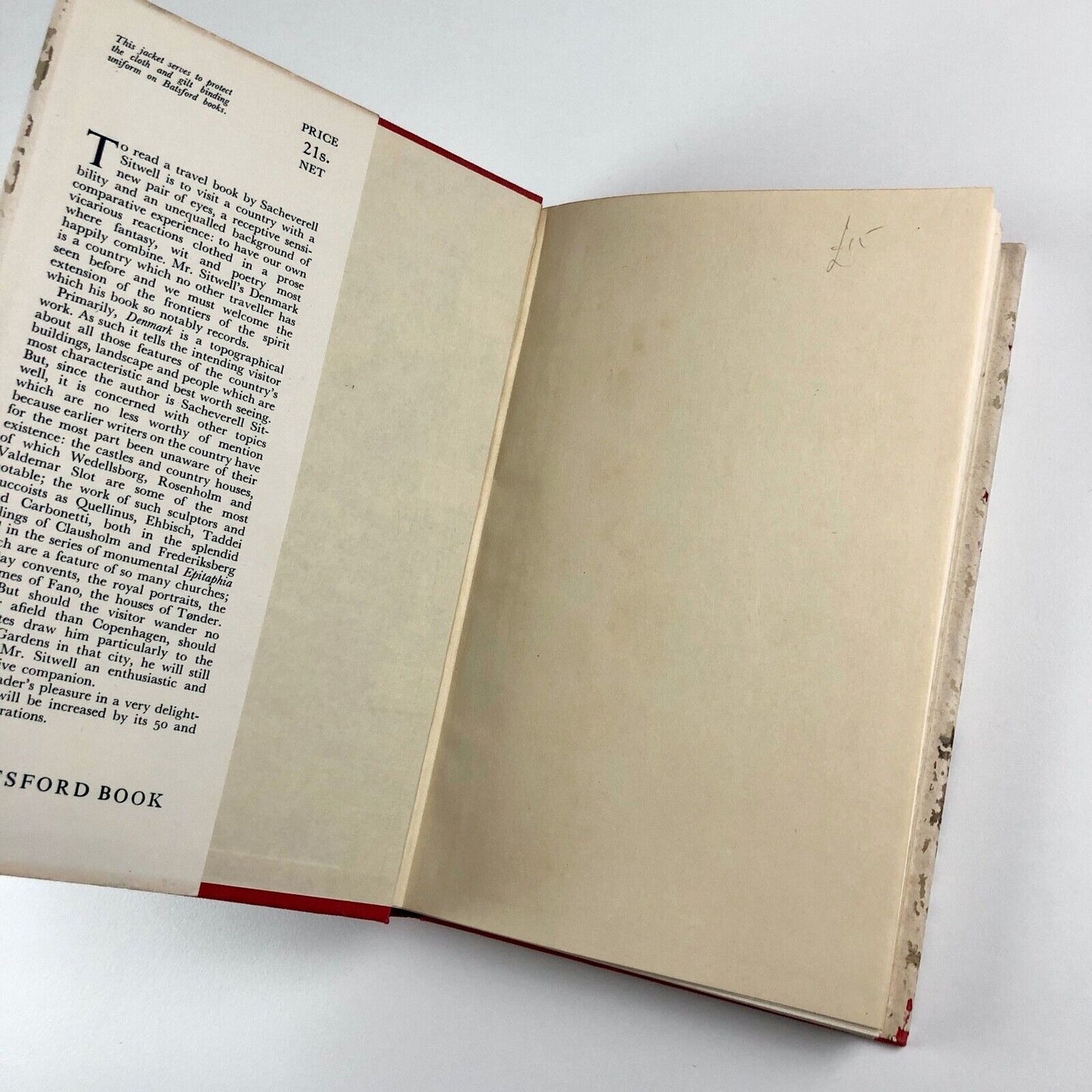 Denmark by Sacheverell Sitwell | Published by B T Batsford, 1956