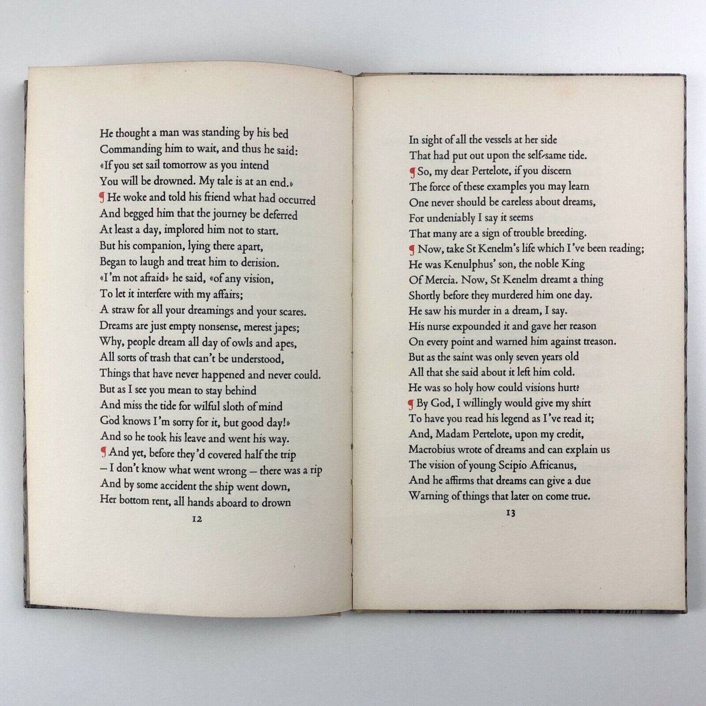 The Nun’s Priest’s Tale of Chaucer from the Canterbury Tales. Newly rendered into Modern English by Neville Coghill | Allen and Richard Lane, 1950 - Lynton Lamb engravings
