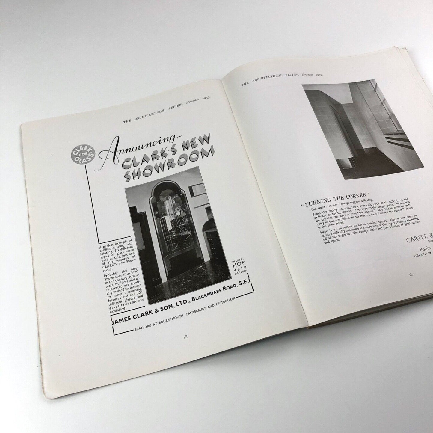 The Architectural Review | 'Electricity' issue | November 1933, LXXIV No. 444