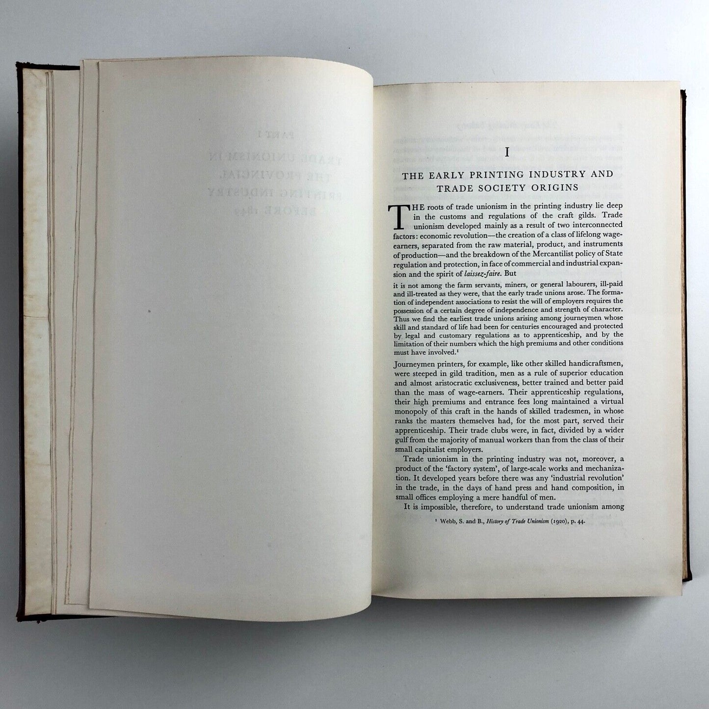 The Typographical Association | Origins and History up to 1949 by A. E. Musson | Oxford University Press, 1954