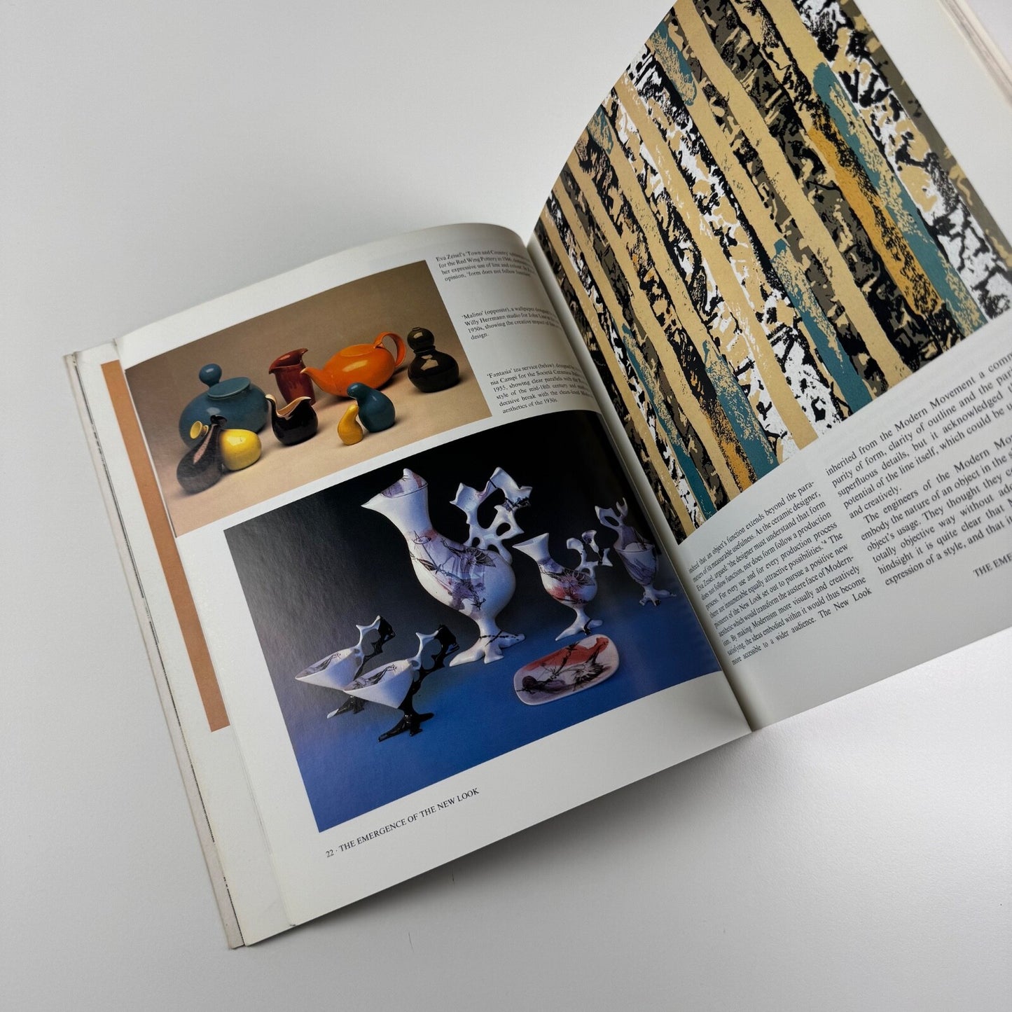 The New Look. Design in the Fifties by Lesley Jackson gallery guide and book