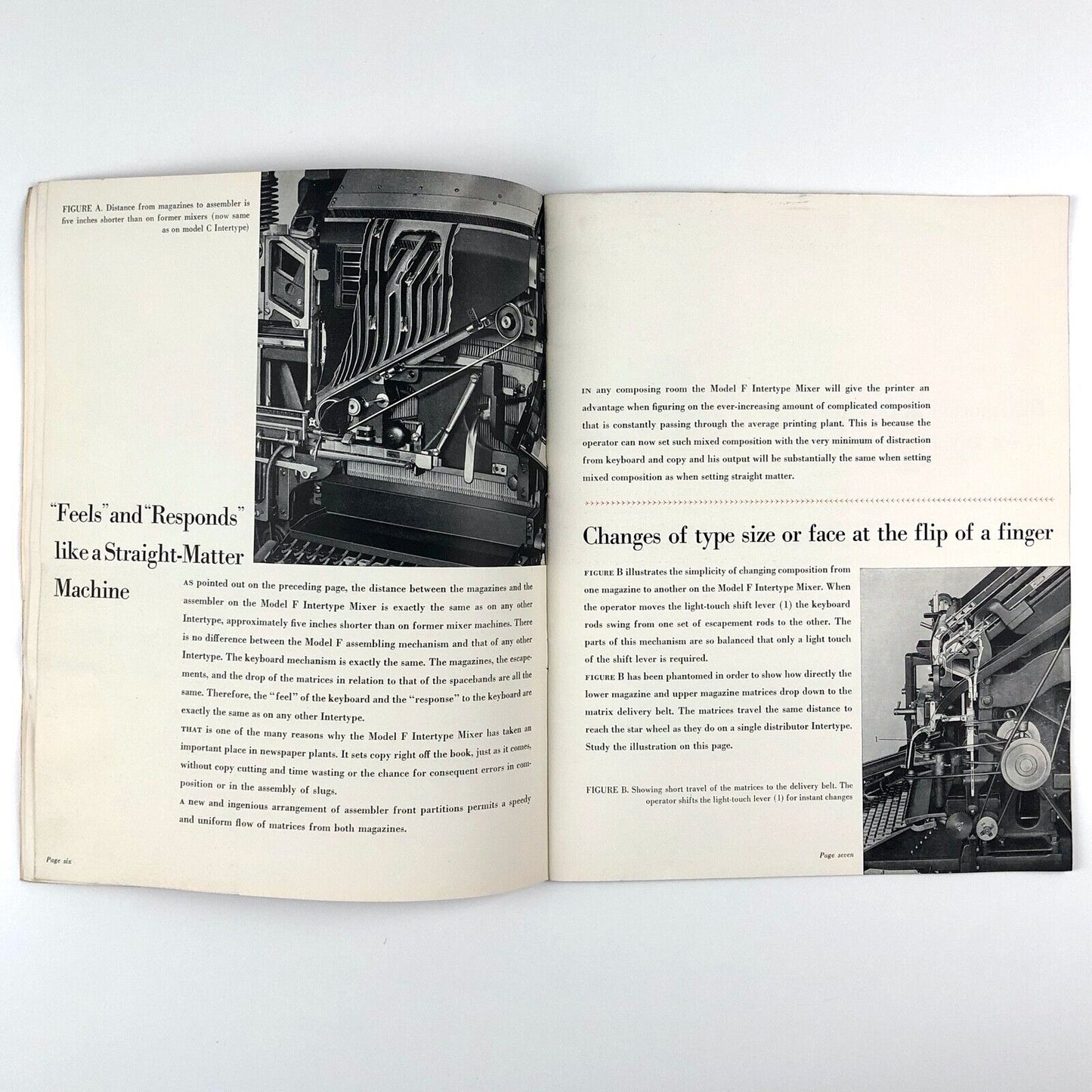 The New Model F Intertype Mixer | Trade booklet, Intertype Limited, 1934
