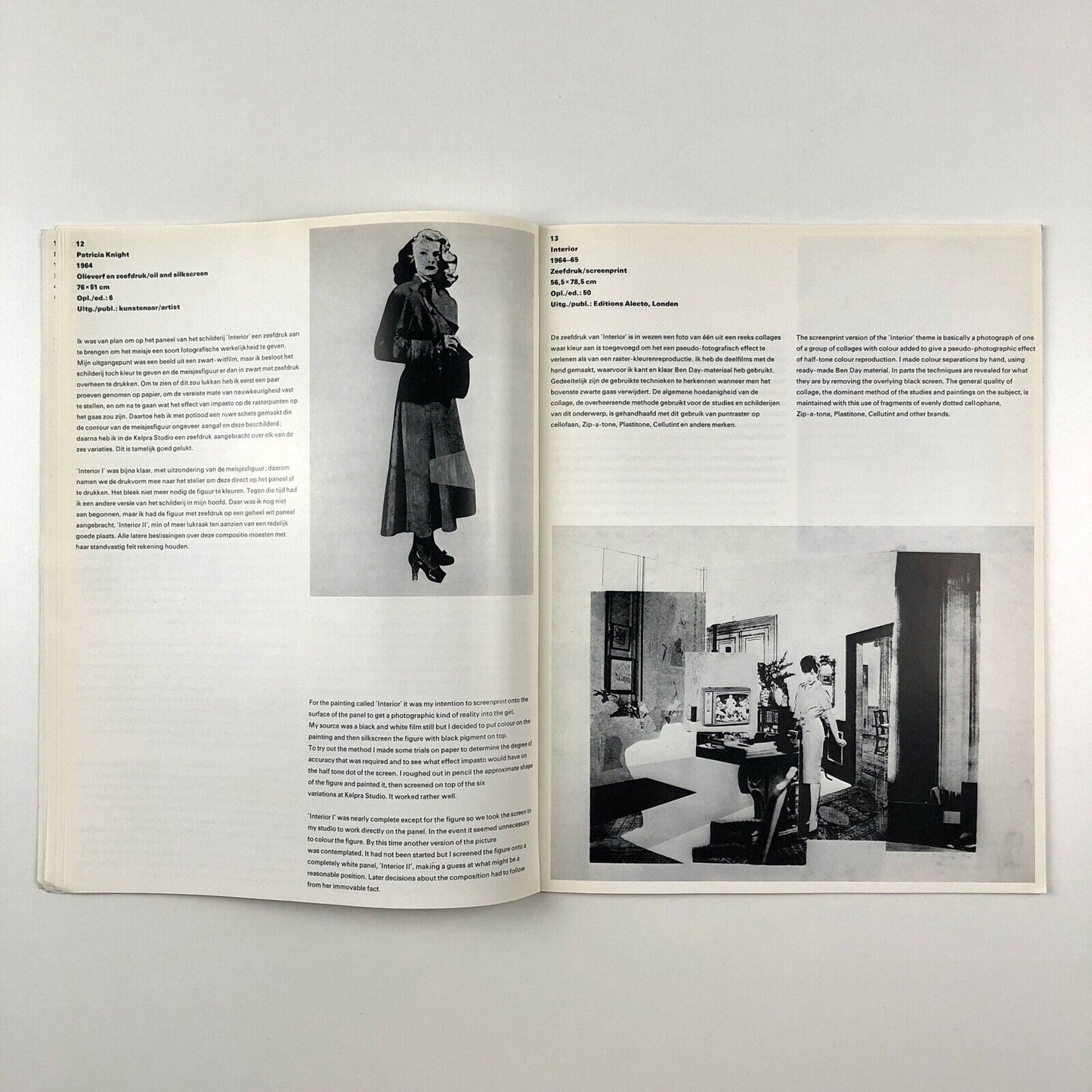 Richard Hamilton prints and multiples | Stedelijk Museum, Amsterdam, 1971