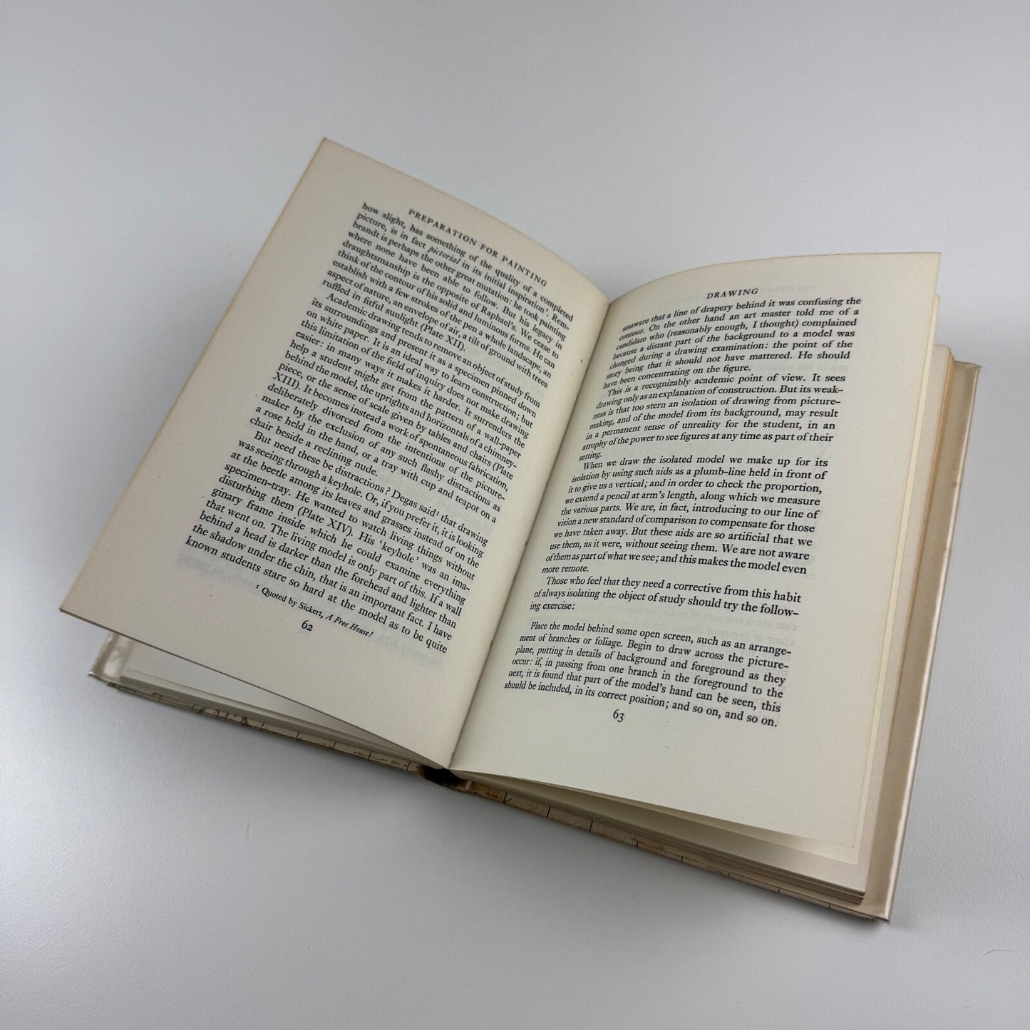 Preparation for Painting. The Purpose and Materials of the Artist by Lynton Lamb | Oxford University Press, 1955 second impression