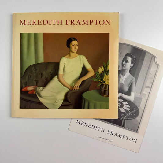 Meredith Frampton by Richard Morphet. Tate Gallery, 1982. Signed/inscribed by Meredith Frampton to Diana. Includes private view invitation for the exhibition and original envelope plus newspaper clipping