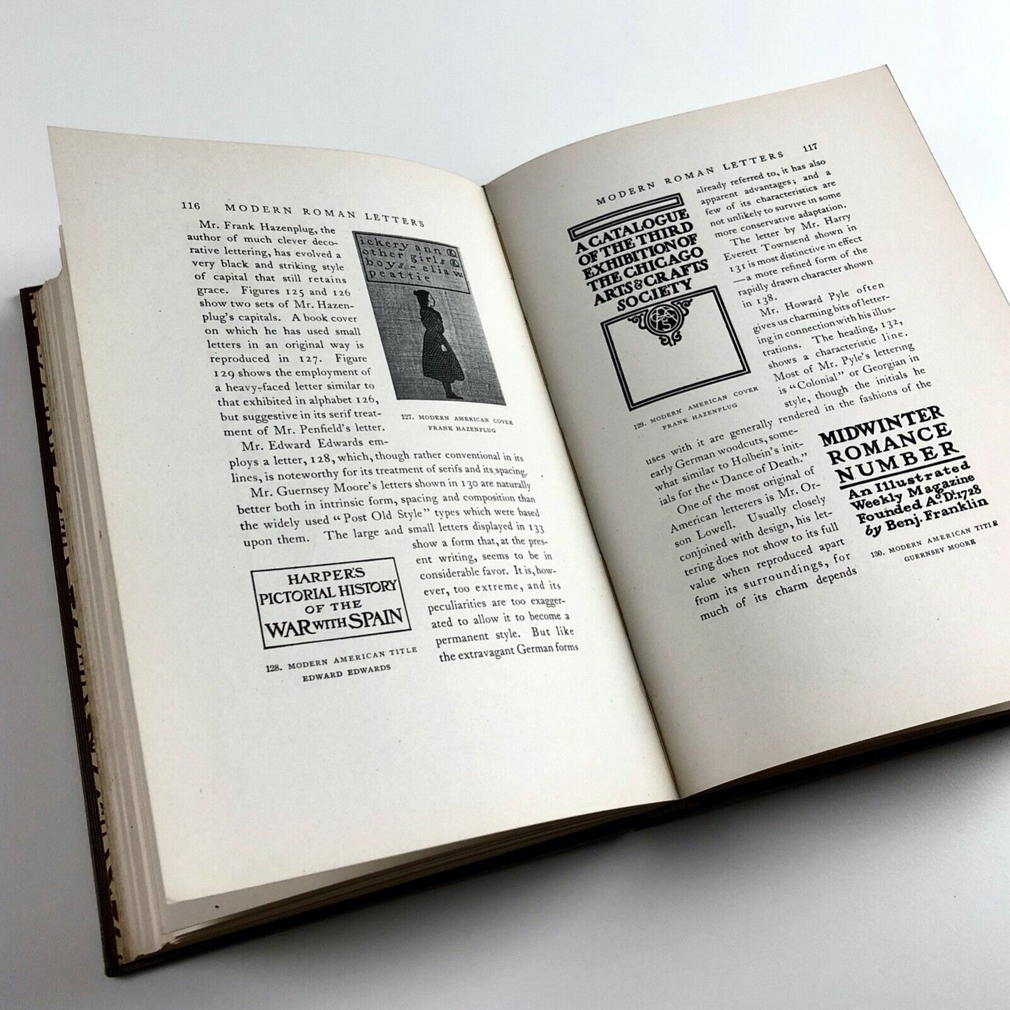 Letters & Lettering: A Treatise with 200 Examples | Frank Chouteau Brown, 1921